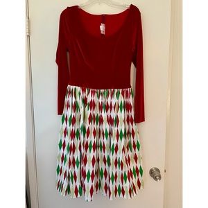 Pinup Couture Velvet Holiday Dress